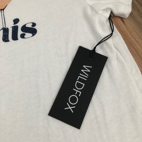 Wildfox Bikinis & Bellinis graphic tee Large - Picture 8 of 12